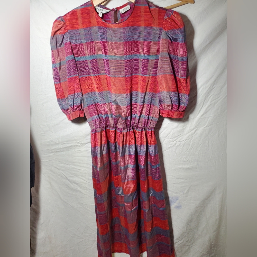 Vintage Pedestal  Midi Dress Size 6